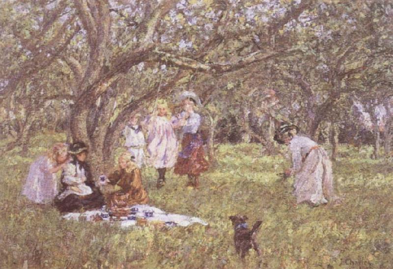 James Charles The Picnic oil painting image